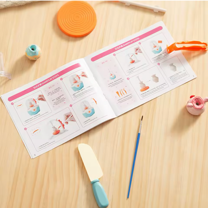 Sanat Atölyem – 30 Parça Full Set Çömlek Seti