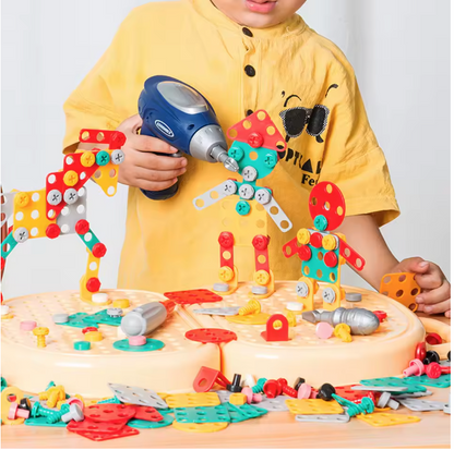 Minik Ustalar – 204 Parça Matkaplı Montaj Seti