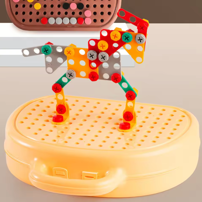 Minik Ustalar – 204 Parça Matkaplı Montaj Seti