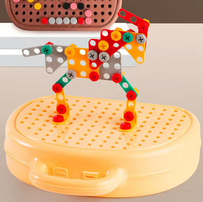 Minik Ustalar – 204 Parça Matkaplı Montaj Seti