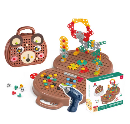 Minik Ustalar – 204 Parça Matkaplı Montaj Seti